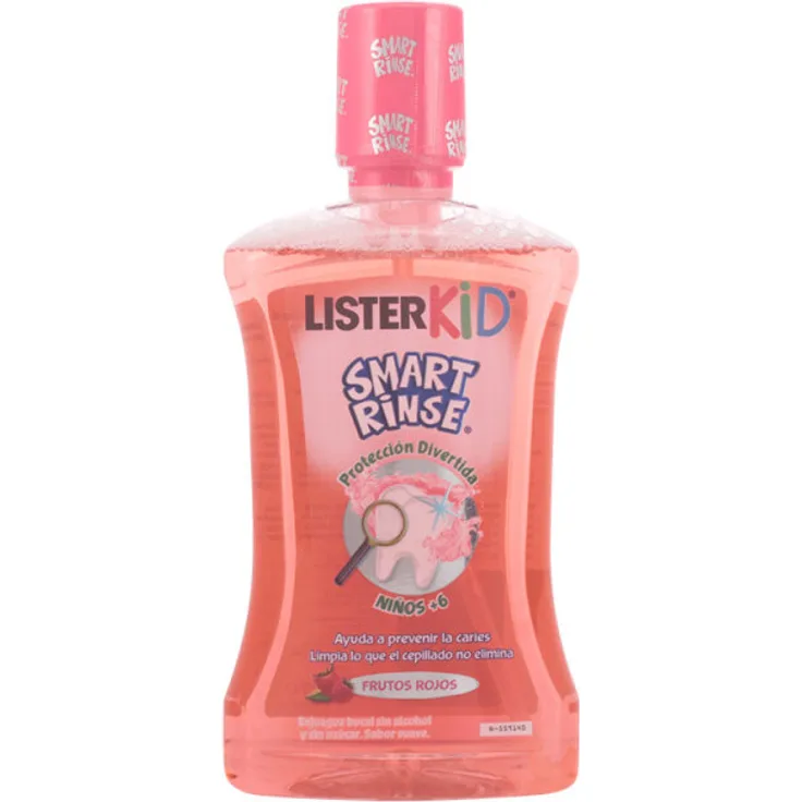 LISTERKIDS enjuague bucal frutos rojos 500 ml
