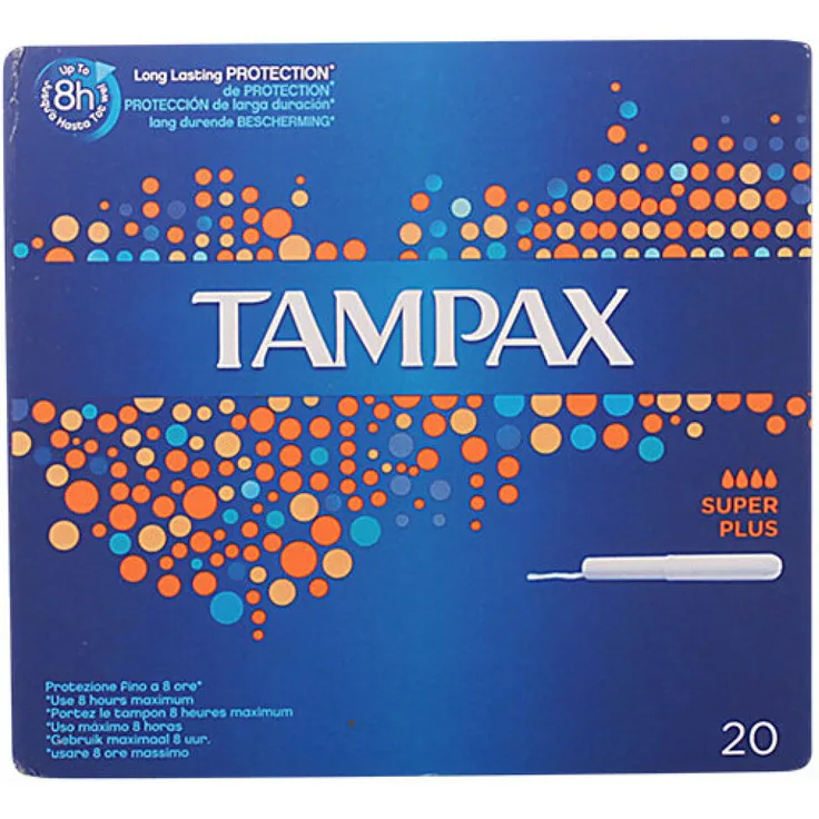 Tampax SUPER-PLUS Tampons 20 Stück