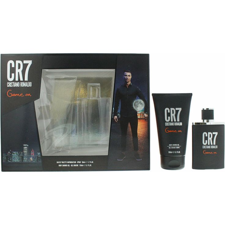 Cristiano Ronaldo Cr7 Game On Set Eau de Toilette (EdT) 50 ml + Duschgel 150 ml