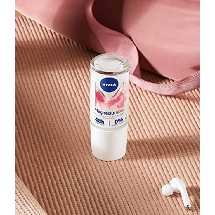 Nivea Roll-On Deodorant Magnesium Dry Fresh Floral, ohne Alkohol und Aluminiumsalze, 50ml – Bild 4