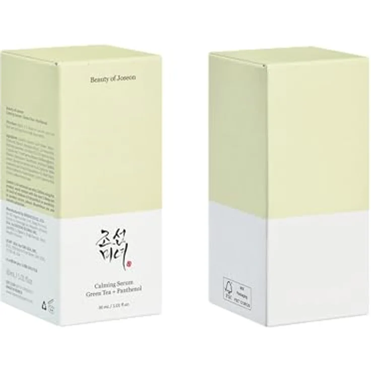 Beauty of Joseon Calming Serum Green Tea + Panthenol, Feuchtigkeitsserum für Damen, 30 ml - beruhigende Wirkung, verbessert die Hautelastizität und schützt die Hautbarriere – Bild 10