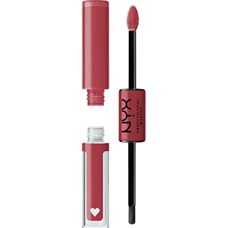 NYX Professional Makeup Shine Loud High Shine Lip Color, flüssiger Lippenstift mit hohem Glanz, Farbton 29 Movie Maker, 6,5 ml – Bild 2