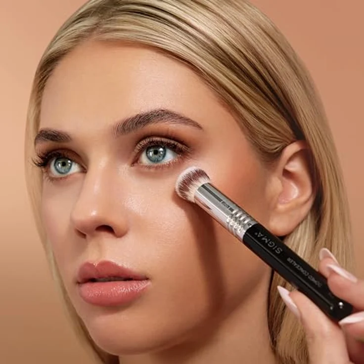 Sigma Beauty Face F26 Domed Concealer Pinsel, für cremige Produkte mit feinen Borsten, 1 St. – Bild 6