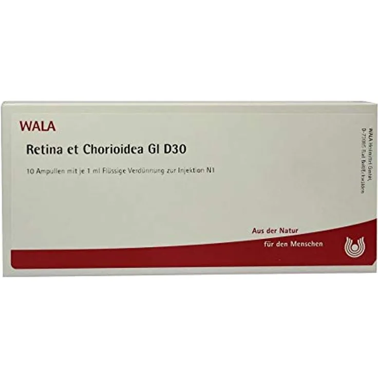 RETINA ET CHORIOIDE GL D30, 10X1 ml