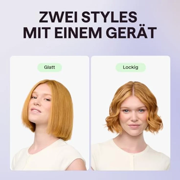 Wavytalk Cool Curl Pencil Airflow Lockenstab, 0,65 Zoll Mini Glätteisen für Kurze Haare, 5 Temperaturstufen, 360° Kühlluft-Technologie, leicht und kompakt – Bild 5