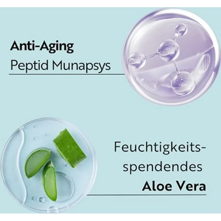 M. Asam AQUA INTENSE Mimic Booster Serum (20 ml) – Hyaluronserum Mit High-Tech Peptid, Gezielten Glättung Von Mimikfalten, Reduziert Krähenfüße, Stirnfalten & Lachfalten, Gesichtspflege – Bild 3