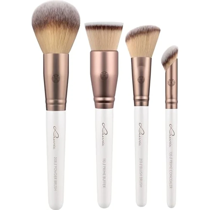 Luvia Cosmetics Ultimate Glam Kit, 10-teiliges Puderpinsel-Set für Damen – Bild 3
