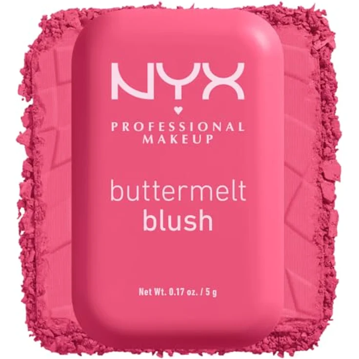 NYX Professional Makeup Buttermelt Blush Puderrouge, Farbton 08 Gettin Butta, 5 g, vegan mit langanhaltendem Effekt – Bild 11
