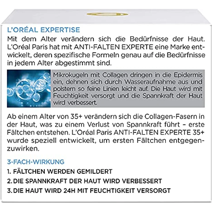 L'Oréal Paris Anti-Falten Experte 35+ Collagen Gesichtscreme 50 ml – Bild 9