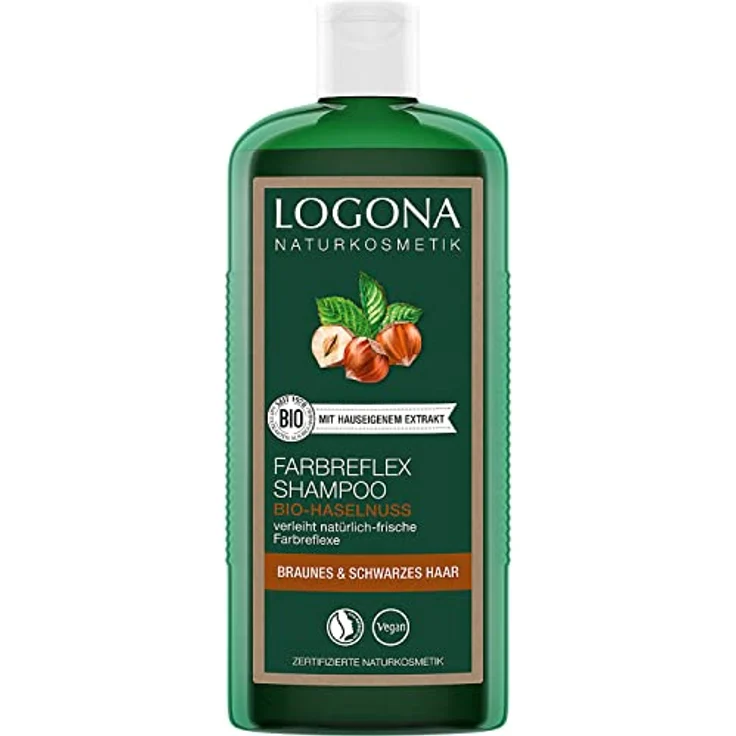 Logona Farbpflege Haselnuss Shampoo 250 ml – Bild 2