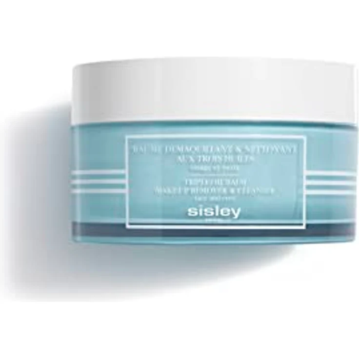 Sisley Make-Up Remover & Cleanser Triple-Oil Balm, sanfte Gesichtsreinigung für alle Hauttypen, 125 g – Bild 1
