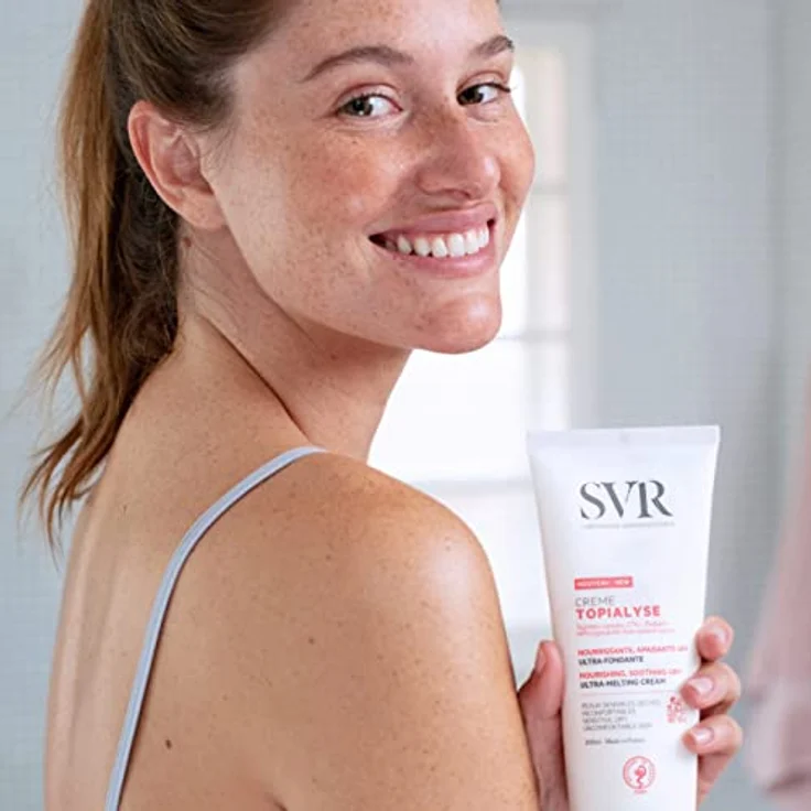 SVR Bodylotion, hypoallergene Körpercreme mit sofortiger Hydratation, für trockene und empfindliche Haut, zarter Duft, 200 ml – Bild 2