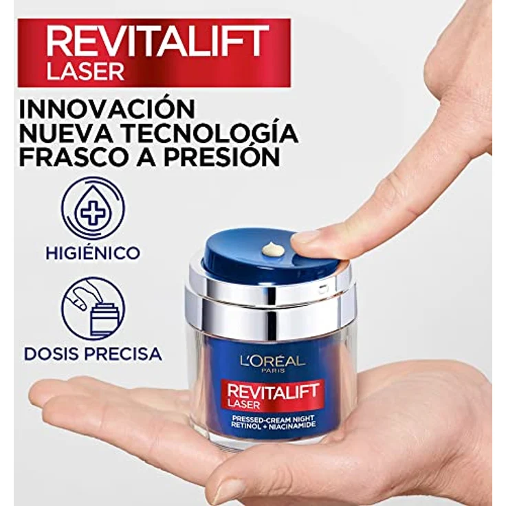 L'Oréal Paris Revitalift Laser Crema Noche Con Retinol Y Niacinamida 50 Ml, Gesichtscreme mit hochwertiger Qualität – Bild 4