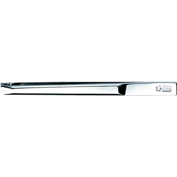 Pfeilring Pinzette schräg 80 mm, Größe: 80 mm, Form: schräg, aus vernickeltem Solinger Stahl – Bild 2