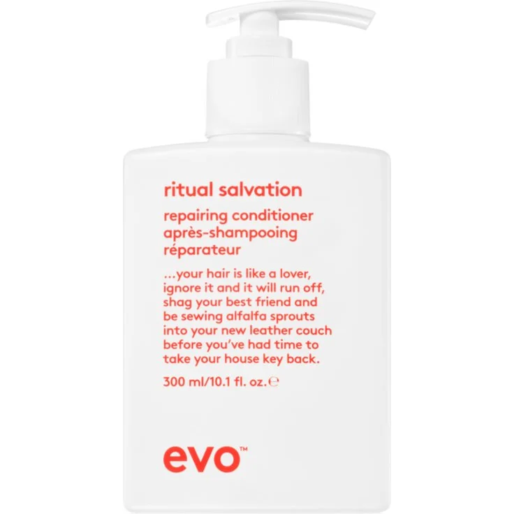 EVO Repair Ritual Salvation, stärkender Conditioner für beschädigtes und brüchiges Haar, 300 ml, vegan, spendet Feuchtigkeit, schützt vor Haarbruch