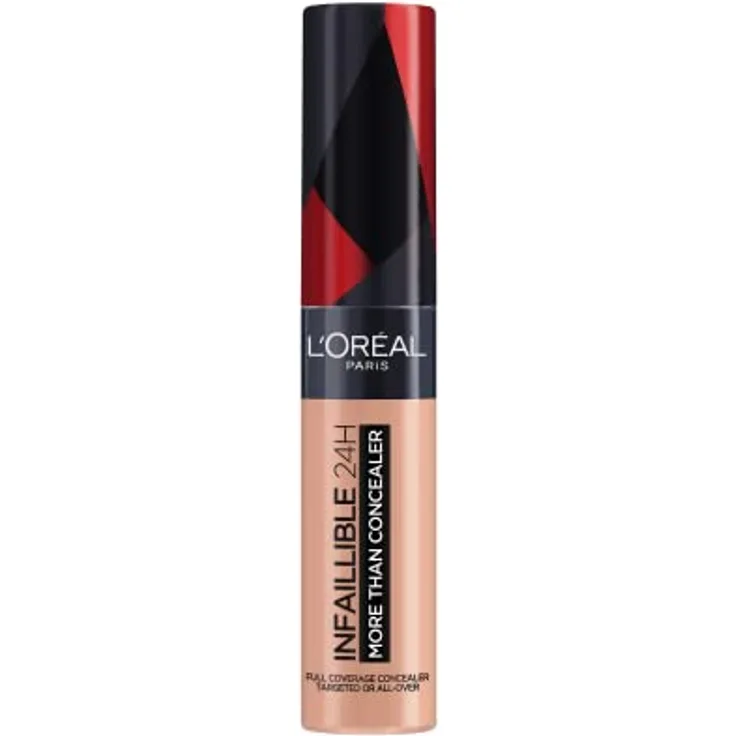 L'Oréal Paris Concealer zum Abdecken und Auffrischen, Für ein deckendes Finish und bis zu 16H Halt, Infaillible More Than Concealer, Farbe: 325 Bisque, 11 ml