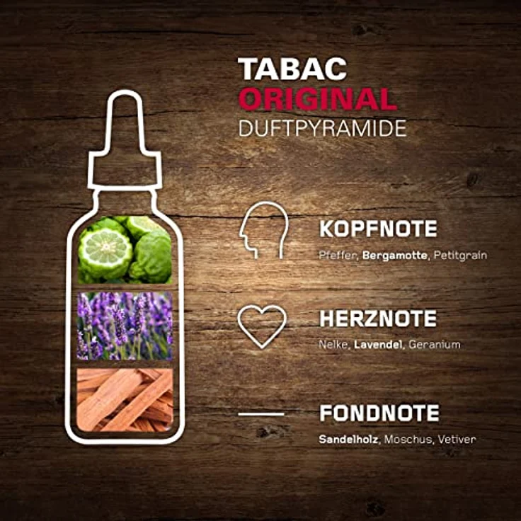 Tabac Bart- & Rasieröl 50 ml, Textur: Öl, spendet Feuchtigkeit, für geschmeidiges Barthaar – Bild 4