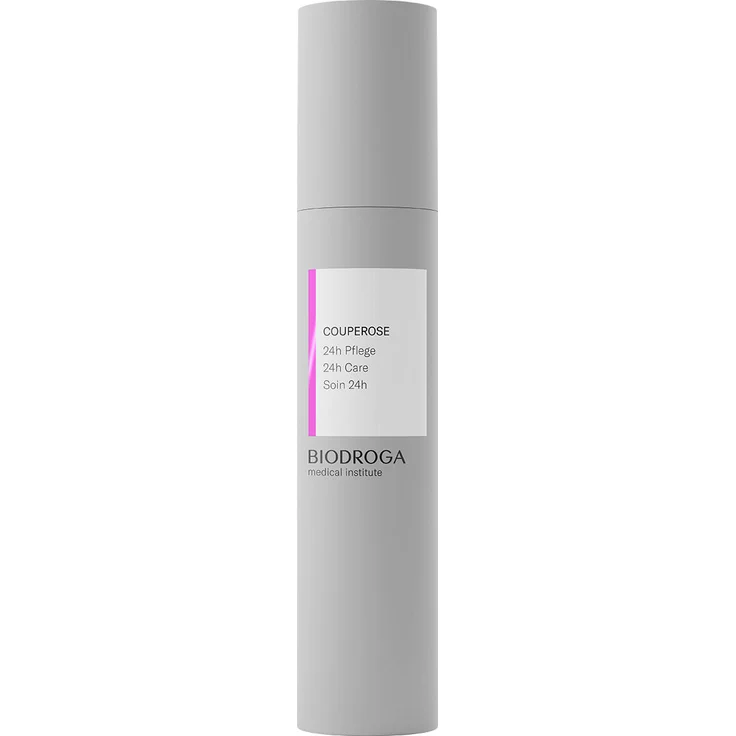 BIODROGA COUPEROSE 24H PFLEGE, Gesichtscreme für überempfindliche Haut, 50 ml, hautberuhigend und rötungs-mildernd
