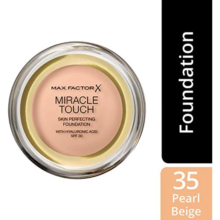 Max Factor Miracle Touch Skin Perfecting Make-up 035 Pearl Beige 11,5 g  – Bild 3