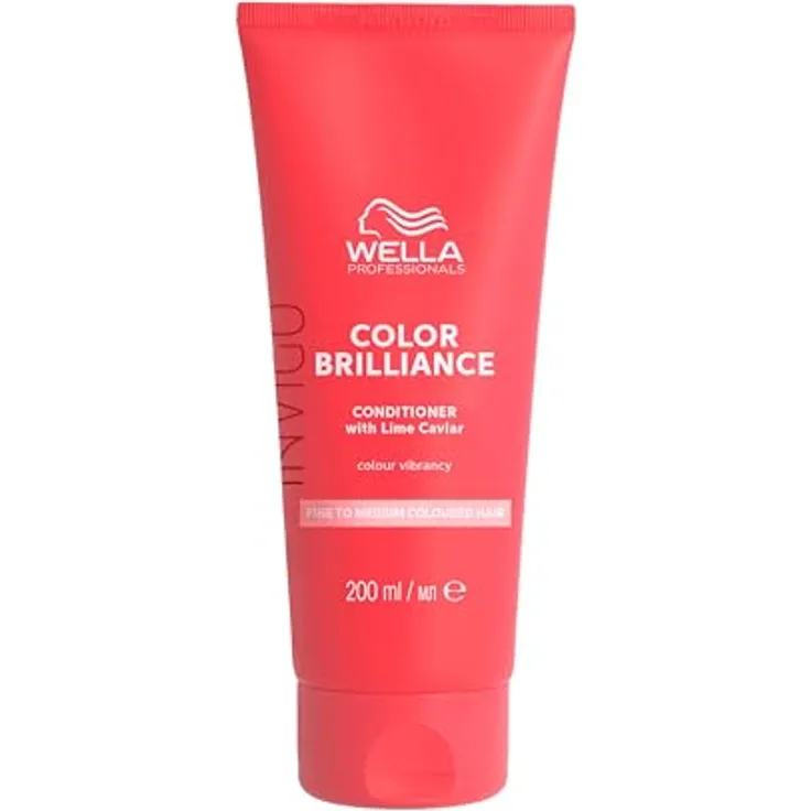 Wella Professionals Invigo Color Brilliance Conditioner fine, glättende Farbschutz-Haarspülung mit Vitamin E und Antioxidantien, 200 ml für feines, gefärbtes Haar