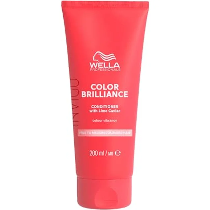 Wella Professionals Invigo Color Brilliance Conditioner fine, glättende Farbschutz-Haarspülung mit Vitamin E und Antioxidantien, 200 ml für feines, gefärbtes Haar – Bild 1