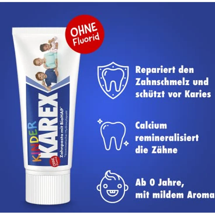 Dr. Kurt Wolff Karex Kinder Zahnpasta 50 ml – Bild 3