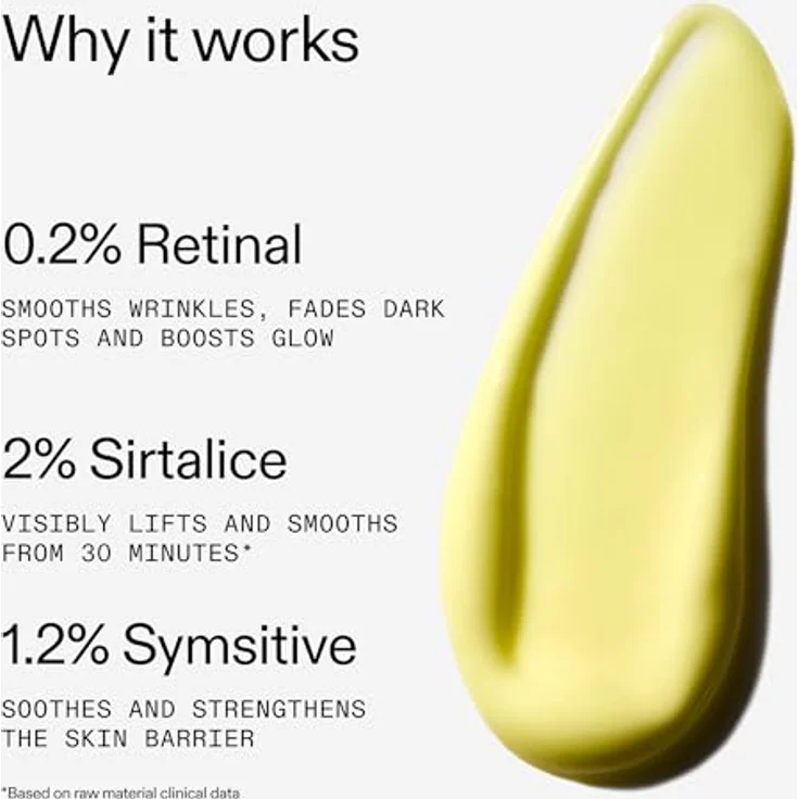 The INKEY List Advanced Retinal Serum, Gesichtsserum mit 0,2 % verkapseltem Retinal und Sirtalice™, 15 ml – Bild 5