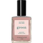 Manucurist Green Nagellack Beige - Klassischer, natürlicher 9-Free-Nagellack Shell Beige - Veganer Nagellack mit natürlichen Inhaltsstoffen (84%) - Maniküre - Nagelpflege - 15 ml