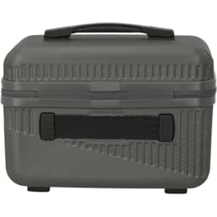 Travelite Beautycase Hartschale Handgepäck, Bali, Kosmetikkoffer mit Organizer- und Aufsteckfunktion, 36 cm, 17 Liter, Anthrazit – Bild 4
