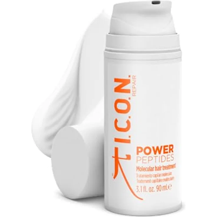 Icon Power Peptides Molecular Hair Treatment, Intensive Haarkur für geschädigtes Haar, 90 ml