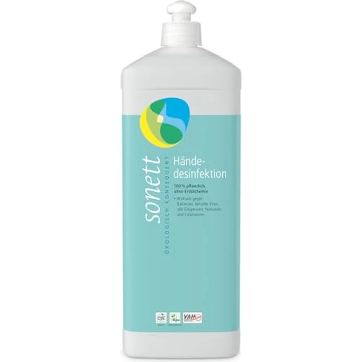 Sonett Händedesinfektionsmittel 1l  – Bild 2