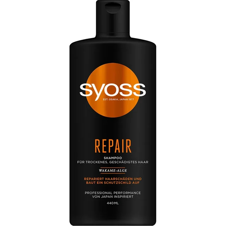 syoss Haarpflege syoss Haarpflege Repair Shampoo Haarshampoo 440 ml – Bild 1