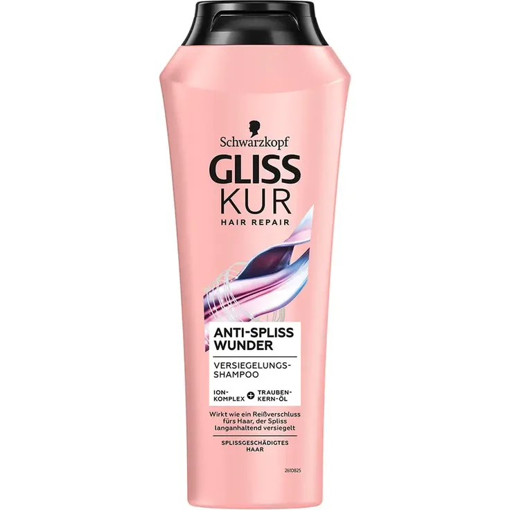 GLISS KUR Haarshampoo GLISS KUR Haarshampoo Anti-Spliss Wunder Haarshampoo 250 ml