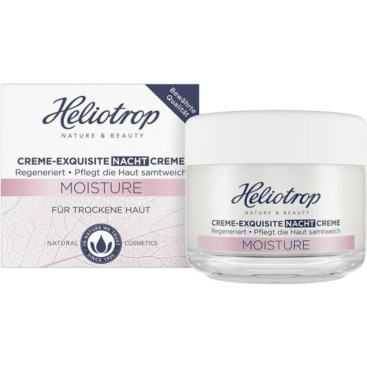 Heliotrop Moisture intensiv feuchtigkeitsspendende Tagescreme, 50ml mit pflegender Wirkung