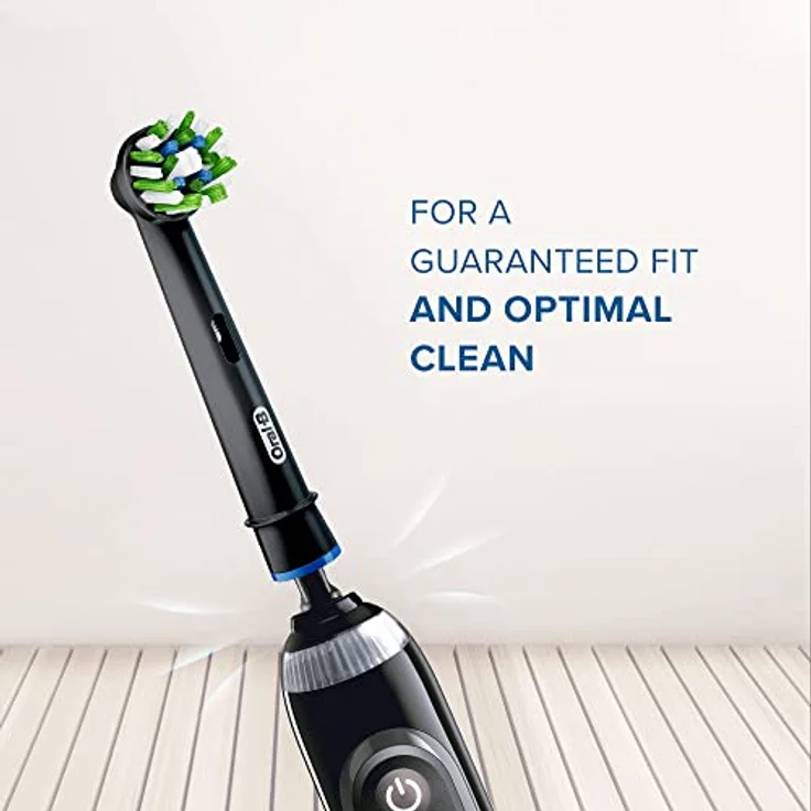 Oral-B Crossaction Ersatzbürsten schwarz Edition mit Cleanmaximiser Technologie – Bild 5