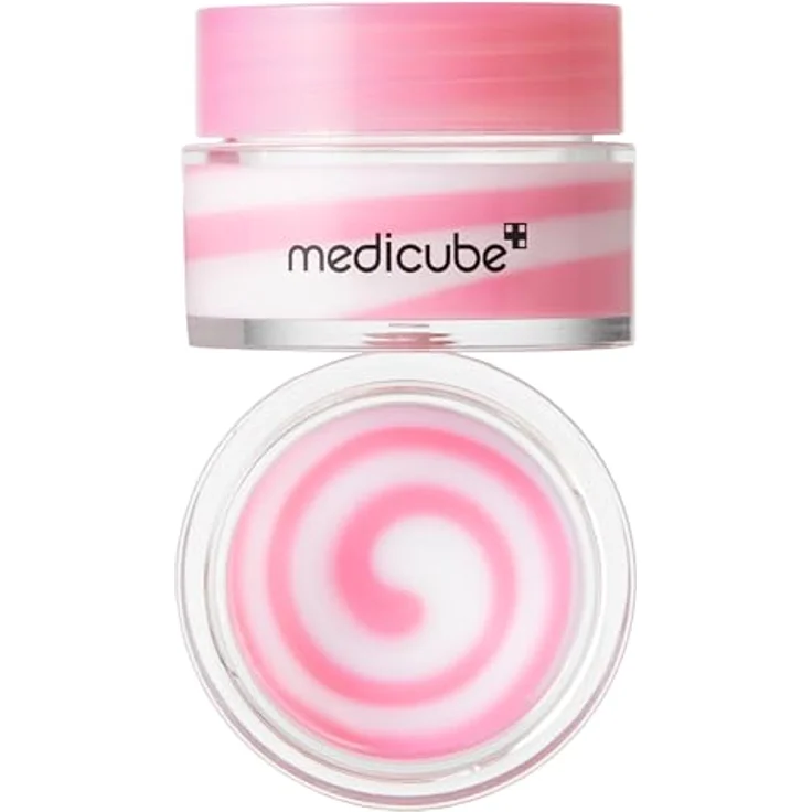 Medicube PDRN Lippenpflege Schlafmaske Glow Balm mit Salmon PDRN, Kollagen und Sheabutter für langanhaltende Feuchtigkeit und glatte Lippen – Bild 2