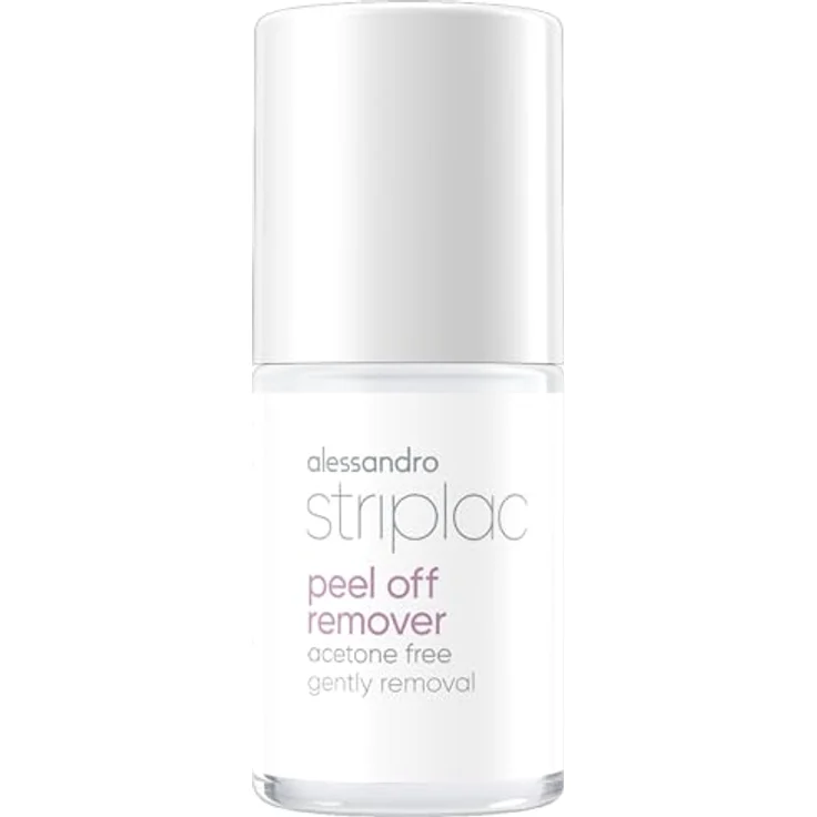 alessandro Striplac Peel Off Remover, Acetonfreier Nagellackentferner mit schonender Abziehtechnologie, vegan, 6,5ml – Bild 1