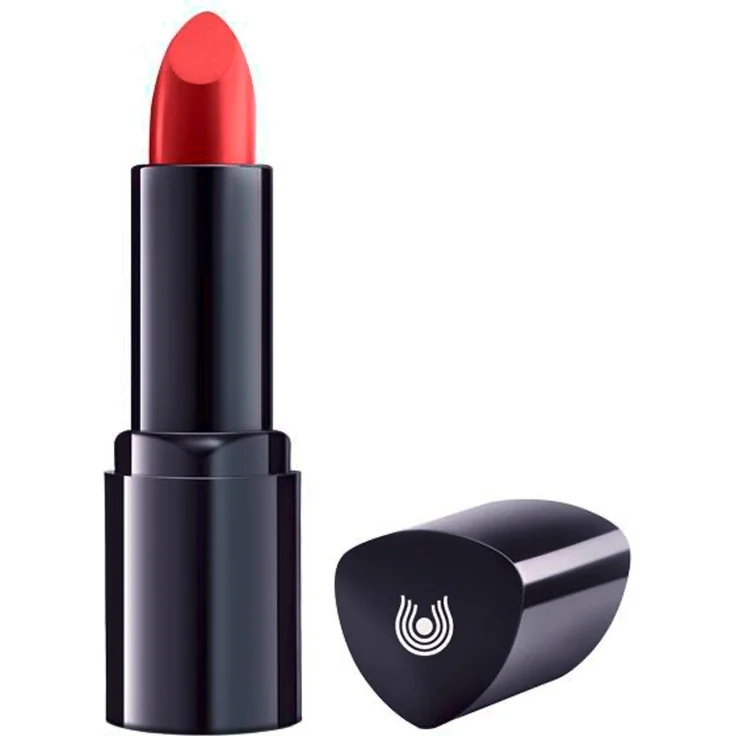 Dr. Hauschka Lipstick 26 Hibiscus, 4,1 g, intensive Farbe mit Pflege aus Heilpflanzen und Mineralpigmenten