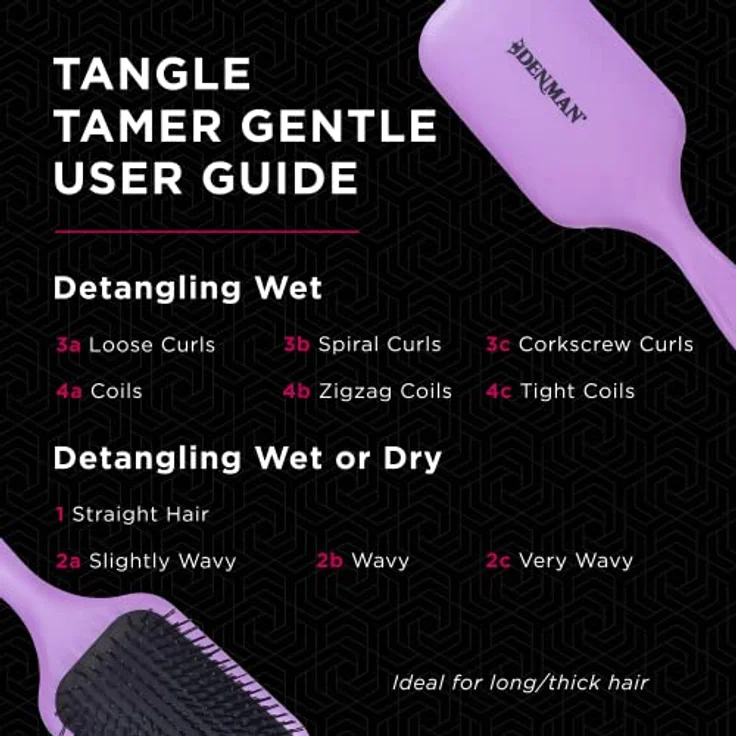 Denman Bürste Detangling Tangle Tamer Ultra – Bild 6