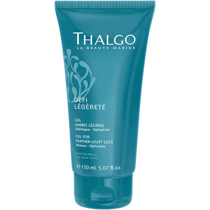 THALGO Tagescreme Stimulierendes Beingel, revitalisierendes Gel mit entstauender Wirkung, 200 ml