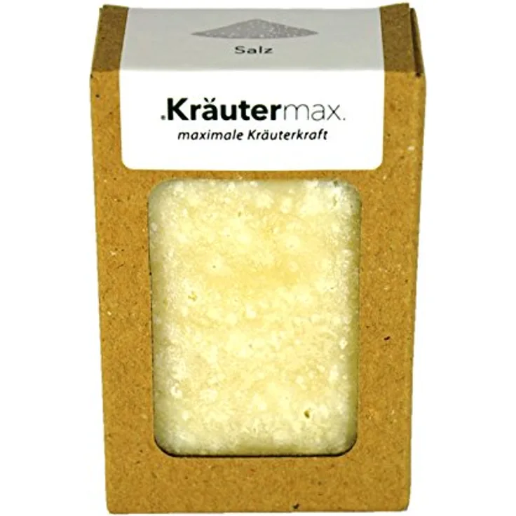 Salzseife Naturkosmetik Salz Seife mit Meersalz Naturbelassen für die Haut 1 x 100 g