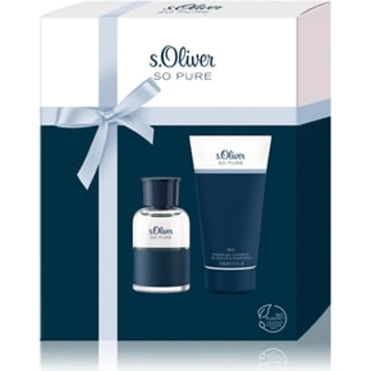 s.Oliver So Pure Men Eau de Toilette 30ml Duftset mit Shower Gel & Shampoo 75ml