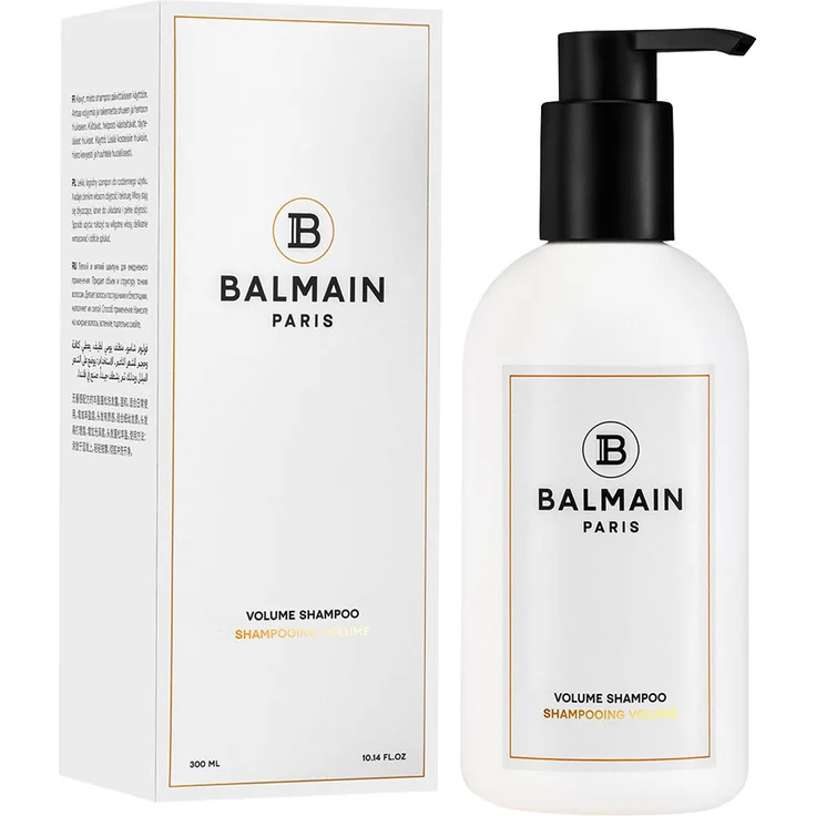 Balmain Hair Couture Volume Shampoo 300 ml, für voluminöses und fülliges Haar, mit Argan-Öl und Seidenproteinen