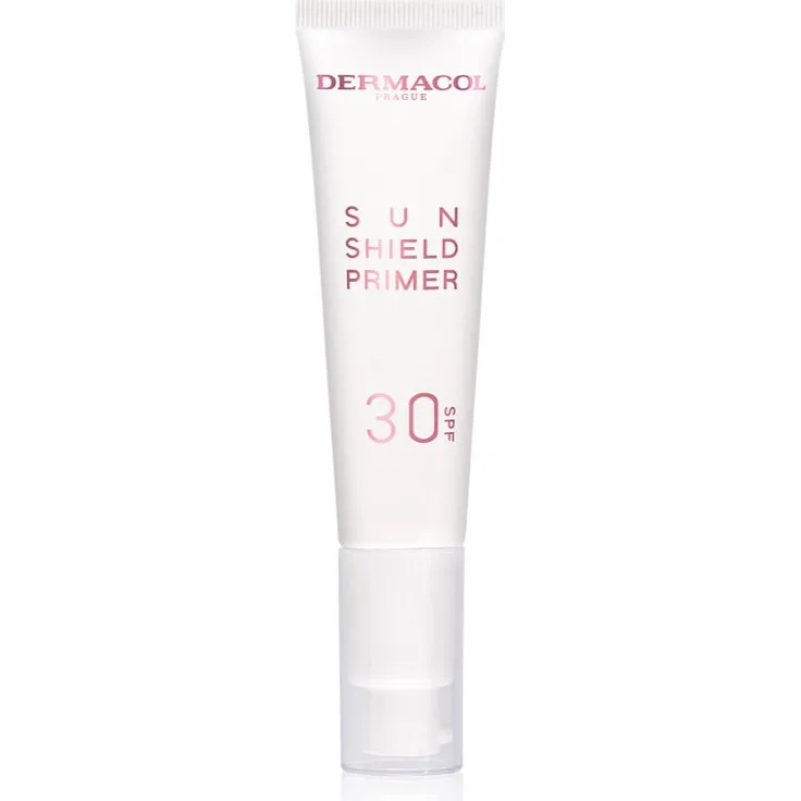 Dermacol Sun Shield, schützender Make-up Primer mit SPF 30, 30 ml, vegan, feuchtigkeitsspendend