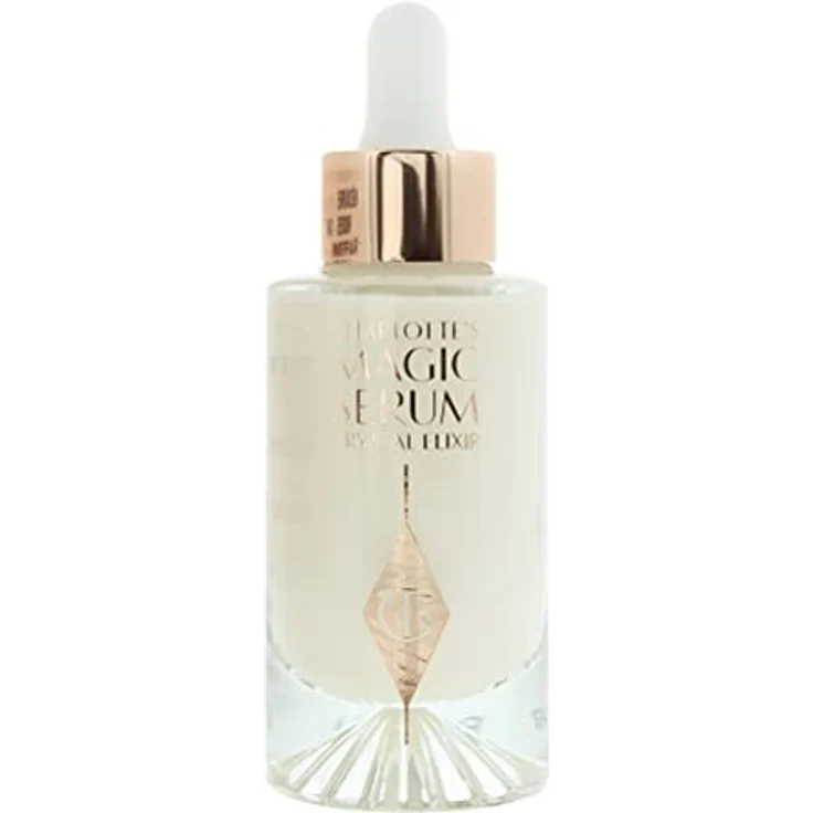 CHARLOTTE TILBURY Magic Serum Kristall-Elixier, volle Größe, 30 ml, Jugendlicher Glanz, Weiß – Bild 4