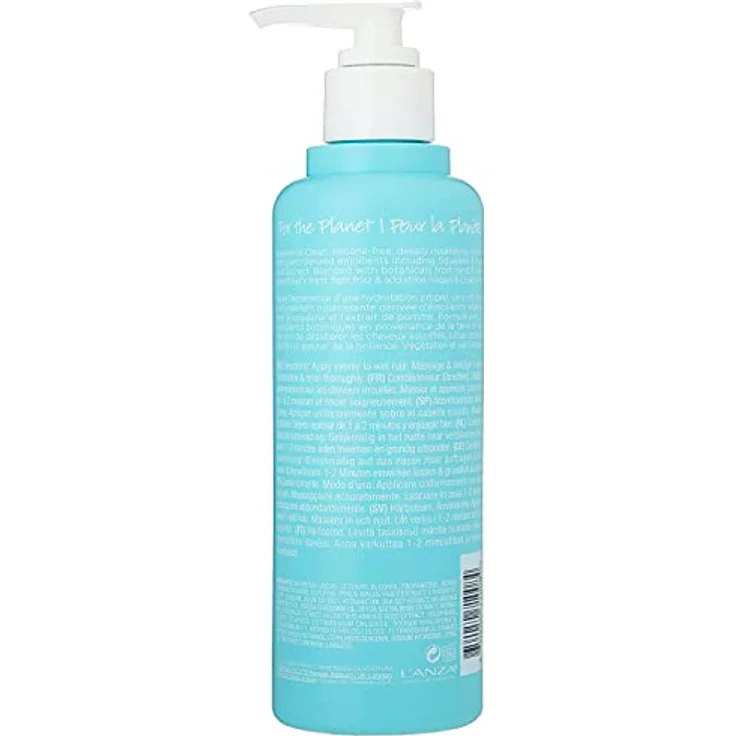 L'ANZA T.R.U.E Pure Conditioner Unisex, 236 ml, feuchtigkeitsspendend mit Keratin und Seidenproteinen, für alle Haartypen – Bild 2