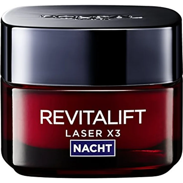 L'Oréal Paris Revitalift Laser X3 Anti-Aging Nacht Gesichtscreme Gesichtsfluid 50 ml mit hautverjüngernder Wirkung – Bild 3