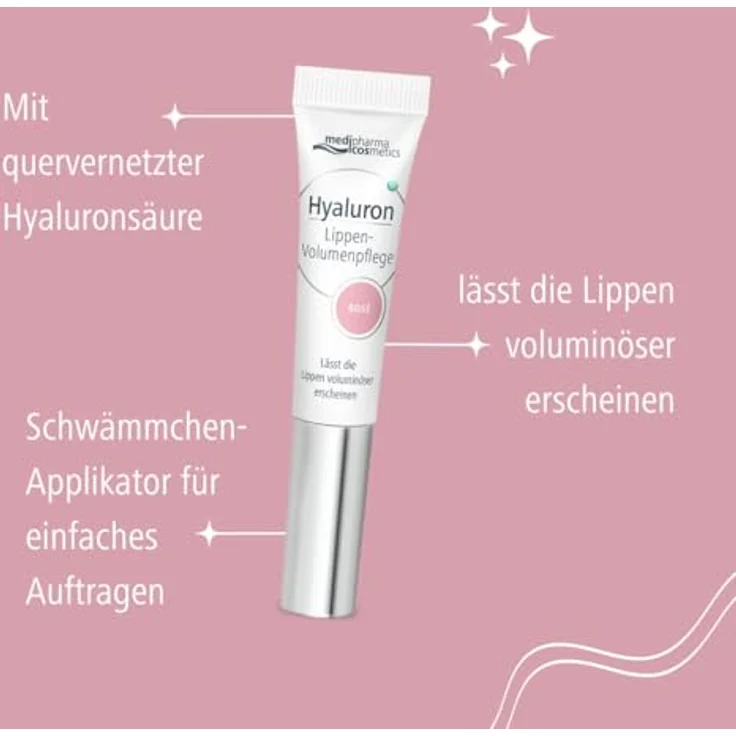 Dr. Theiss HYALURON LIPPEN-Volumenpflege Balsam, 7 ml, intensive Feuchtigkeit und Volumenpflege – Bild 3