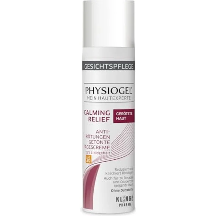 Physiogel Calming Relief Anti-Rötungen Tagescreme LSF30 - Gesichtscreme mit Ceramiden und UV-Schutz - 40 ml – Bild 1