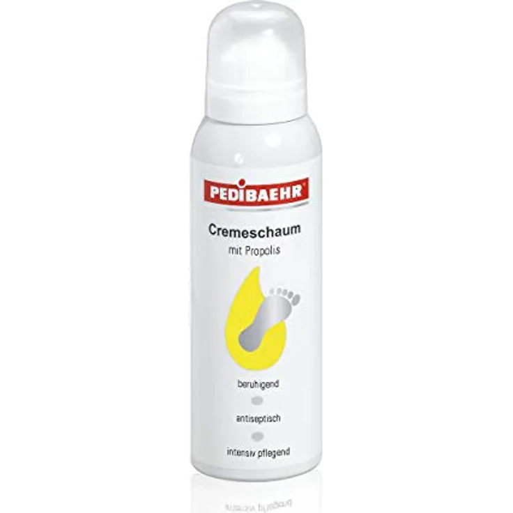 Pedibaehr Cremeschaum mit Propolis, 125ml zur Regeneration verhornter und rissiger Haut